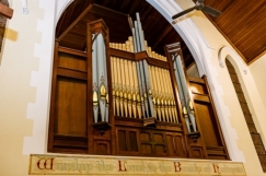 The beautiful organ at Ross