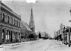 YMCA to the rear of Wesley church on Hay Street, c.1897